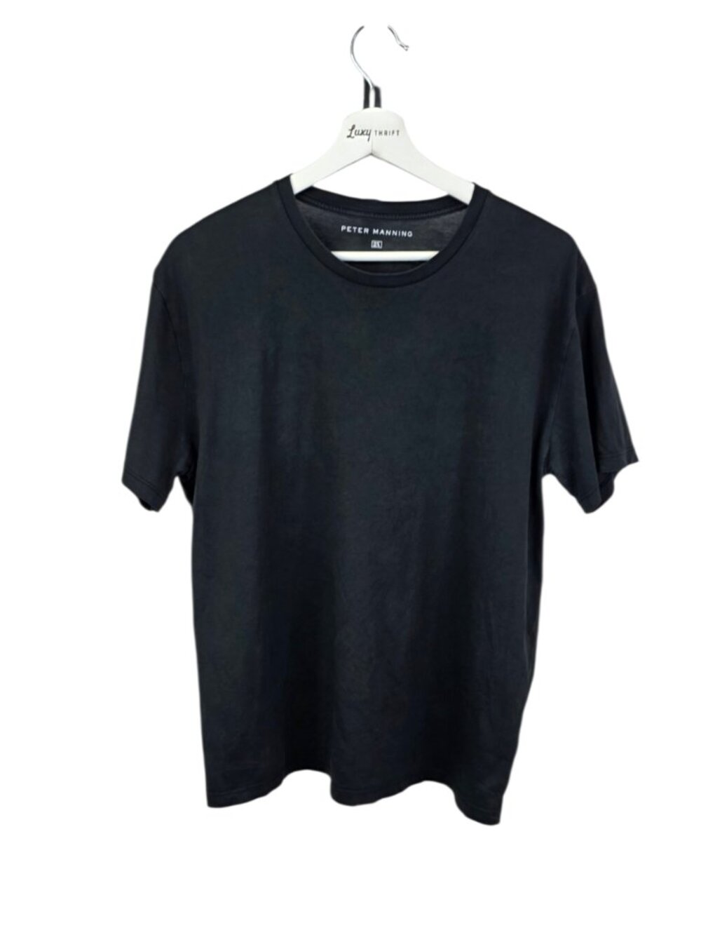 Peter Manning 100% Pima Cotton Short Sleeve Crew Neck T-Shirt